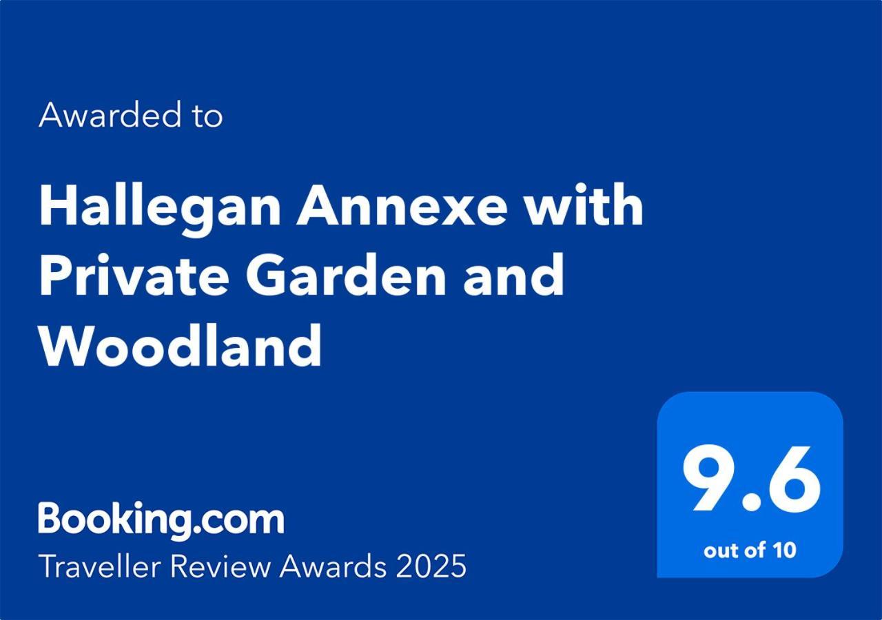 Hallegan Annexe With Private Garden And Woodland Camborne Exterior foto